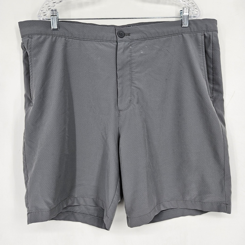 Vineyard Vines Shorts Mens 40 Performance Gray Chino Golf Preppy Casual